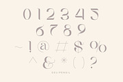 Helcy - Elegant Serif Font, a Serif Font by delipensil (Thumbnail 9 of 11)