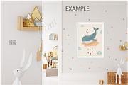 Kids Frames & Wall Mockup Bundle - 6, a Print Template by Yuri-U (Thumbnail 12 of 28)