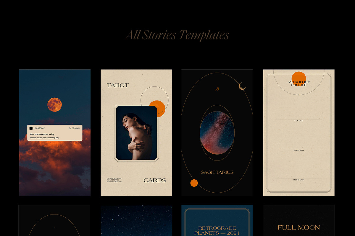 Astra Zodiac Instagram Templates, a Social Media Template by BlancheStudio (Photo 11 of 11)