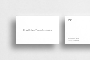 Carlson Business Card