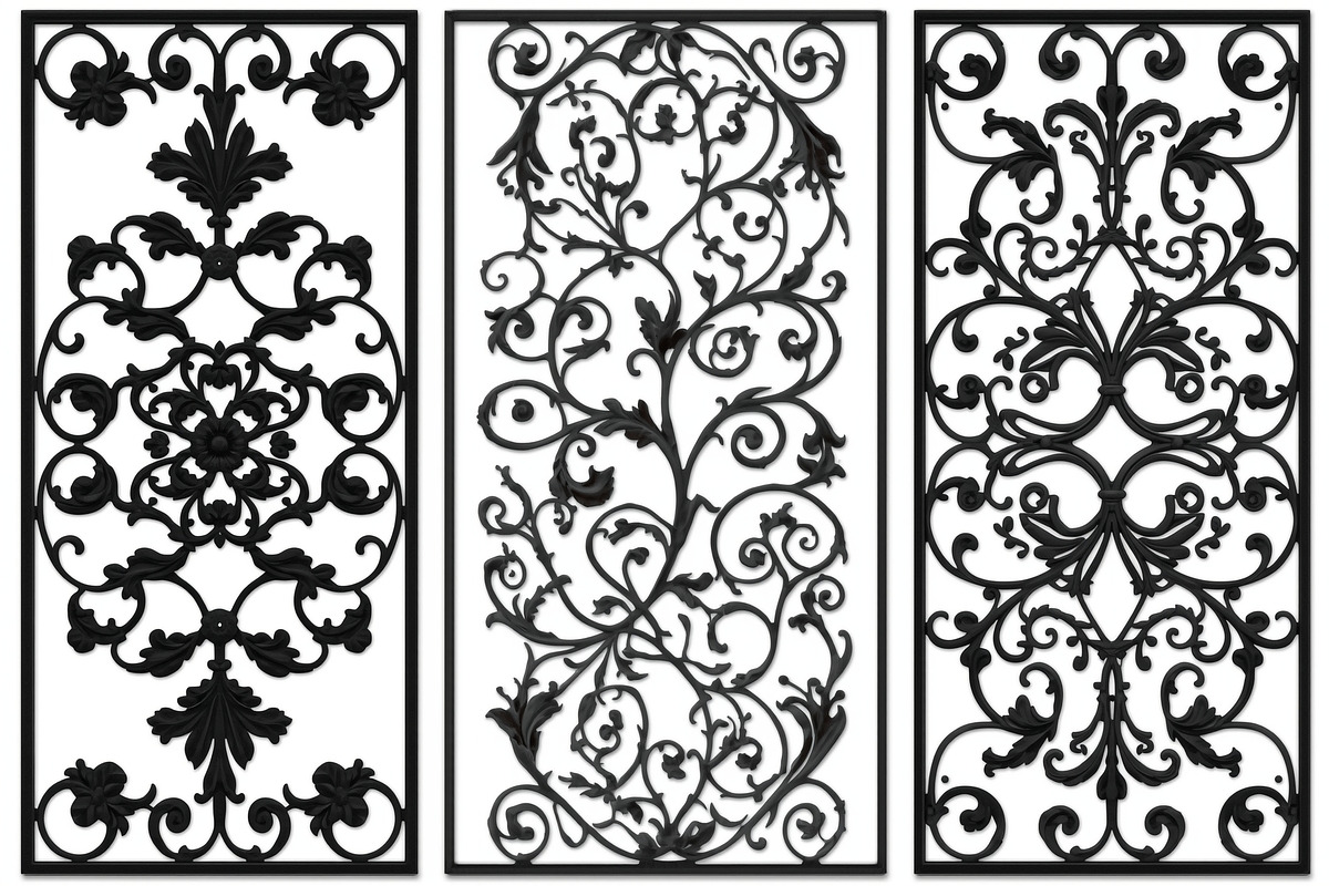 Vintage Gate Pattern Vector Bundle, an Illustration by Creativeshirt (Photo 9 of 21)