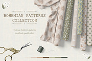 Bohemian Patterns Collection, a Pattern Graphic by Cuteanny Design (Thumbnail 1 of 8)
