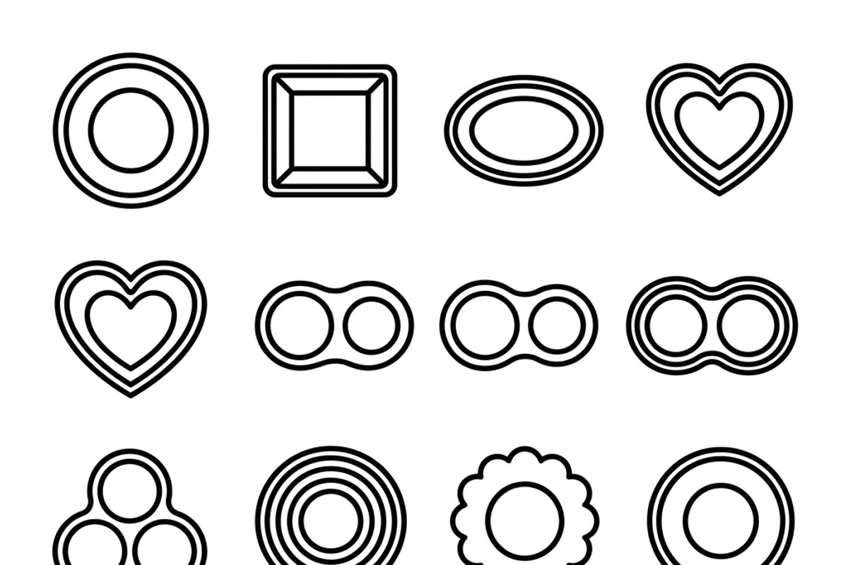 Bundle Olive Oil Brand Icon Set, an Outline Icon by adenpinkstore (Photo 11 of 15)