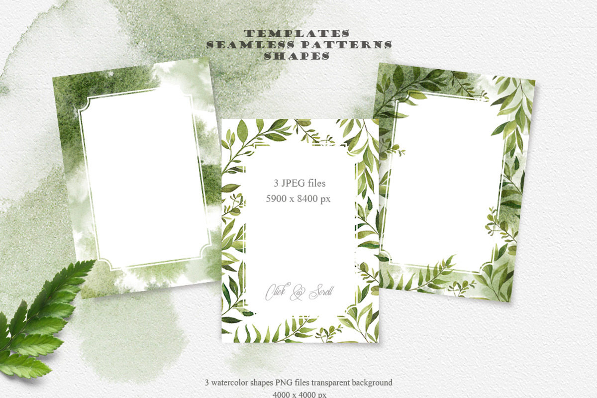 WOODLAND collection - forest wedding, an Object Illustration by DigitalDream (Photo 9 of 9)