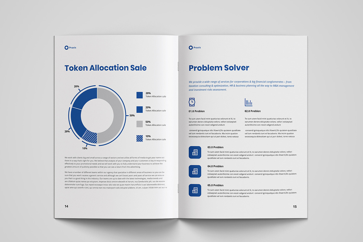 White Paper | MS Word & Indesign, a Brochure Template by azadcsstune (Photo 9 of 15)