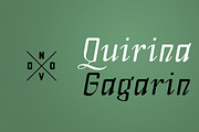 NT Quirina Gagarin, a Serif Font by NovoTypo (Thumbnail 2 of 4)