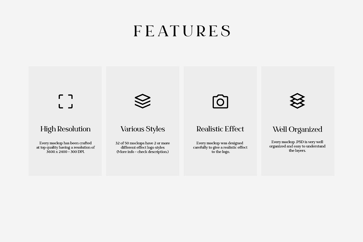 50 Logo Mockup Branding Bundle - V4, an Advertising Mockup by Asylab (Photo 3 of 56)