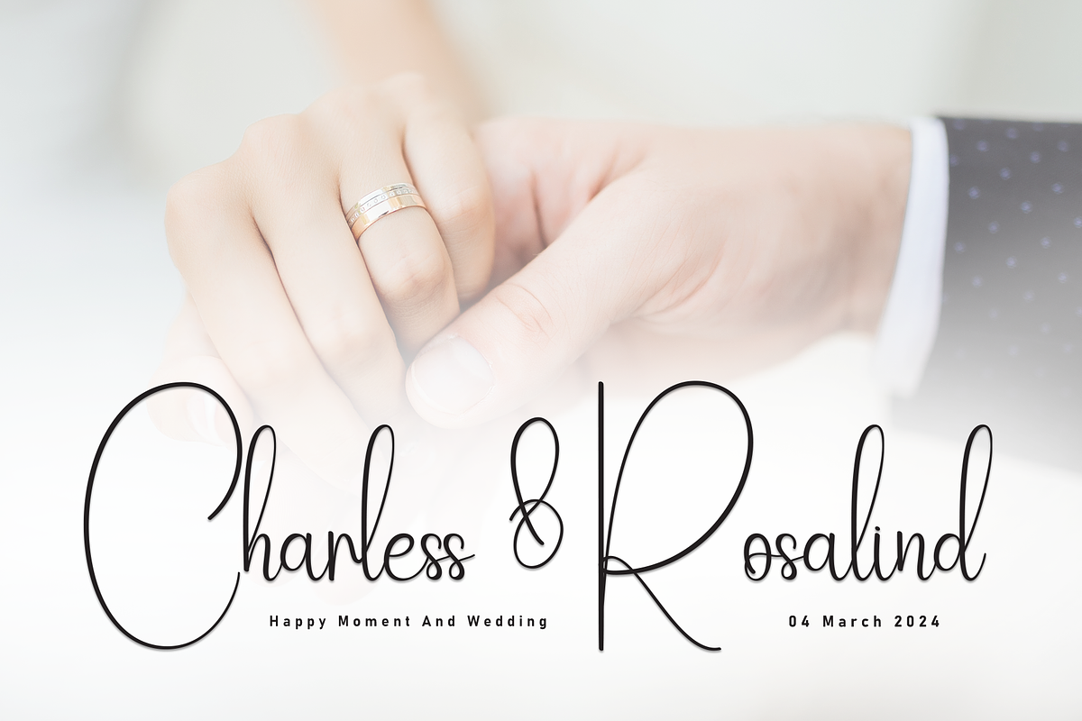 Rainday | Script Font, a Handwritten Font by Scratchones (Photo 2 of 9)
