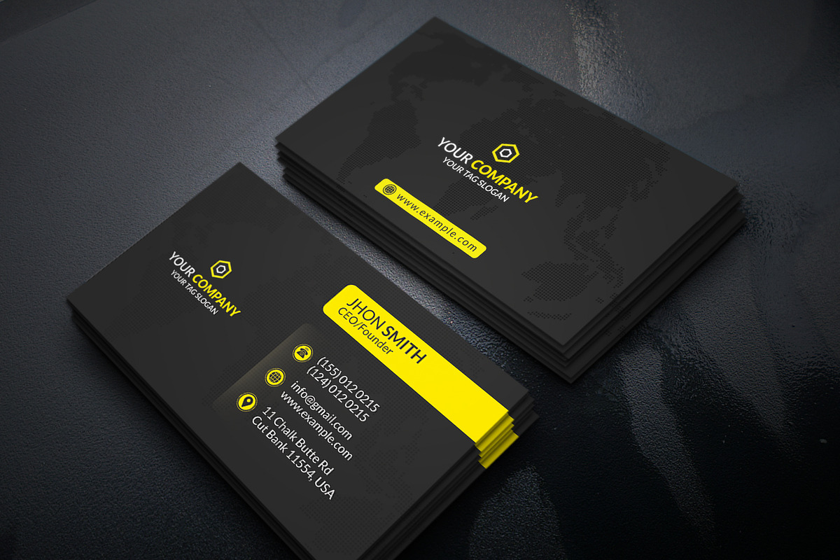 Business card, a Business Card Template by Helal Shop (Photo 2 of 3)