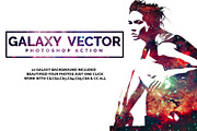 Galaxy Vector Photoshop Action