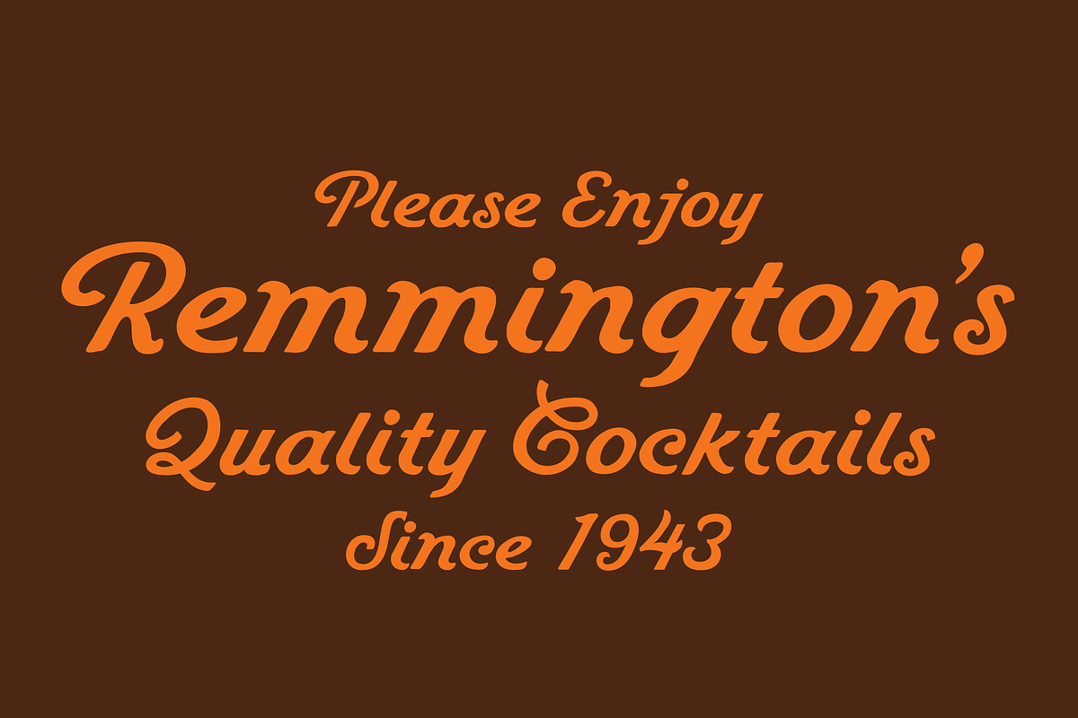 Mencino, a Script Font by SAMPLE (Photo 2 of 6)