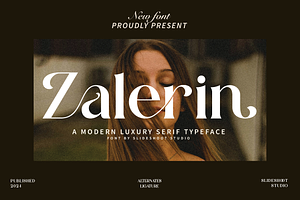 Zalerin Modern Serif Typeface