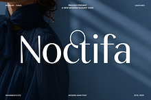 Noctifa – Modern Luxury Sans Font