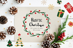 Rustic Christmas Set