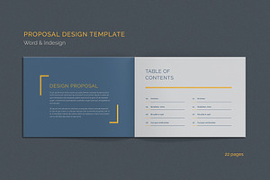 Proposal Brochure Template