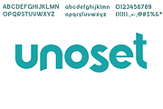 Unoset font family, a Sans Serif Font by vlad.berla (Thumbnail 2 of 6)