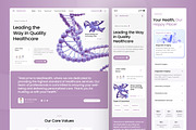 Medihealth - Medical Website, an UI Kit Template by peterdraw (Thumbnail 11 of 12)