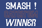 Melbrick - Baseball Athletic Font, a Slab Serif Font by Pandeka Studio (Thumbnail 4 of 12)