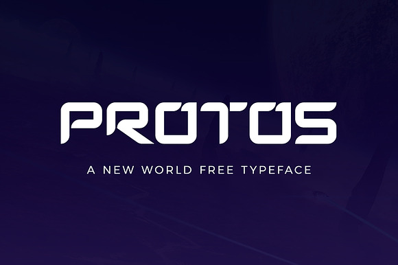Protos Font preview 7