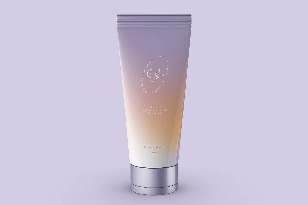 Body Lotion Tube Mockup, an Advertising Mockup by skybluecreative (Photo 2 of 2)