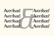 Averilsad, a Sans Serif Font by Haksen (Thumbnail 2 of 10)