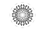 Black and White Mandala Patterns Set, a Decorative Illustration by NJ Himel (Thumbnail 54 of 101)