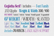 Gigestha Modern Serif (70 Fonts), a Serif Font by MjStudio31 (Thumbnail 8 of 14)