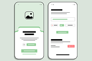 Mobile App Wireframe UI Kit Template, a Wireframe Template by MightyDesign (Thumbnail 2 of 8)