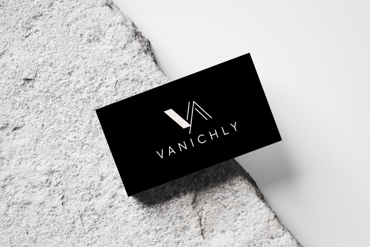 Minimalist VA Logo - VANICHLY preview 2