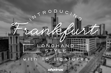Frankfurt - Longhand Style Script