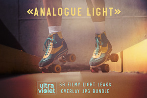 Analogue Light Leak Overlay Bundle