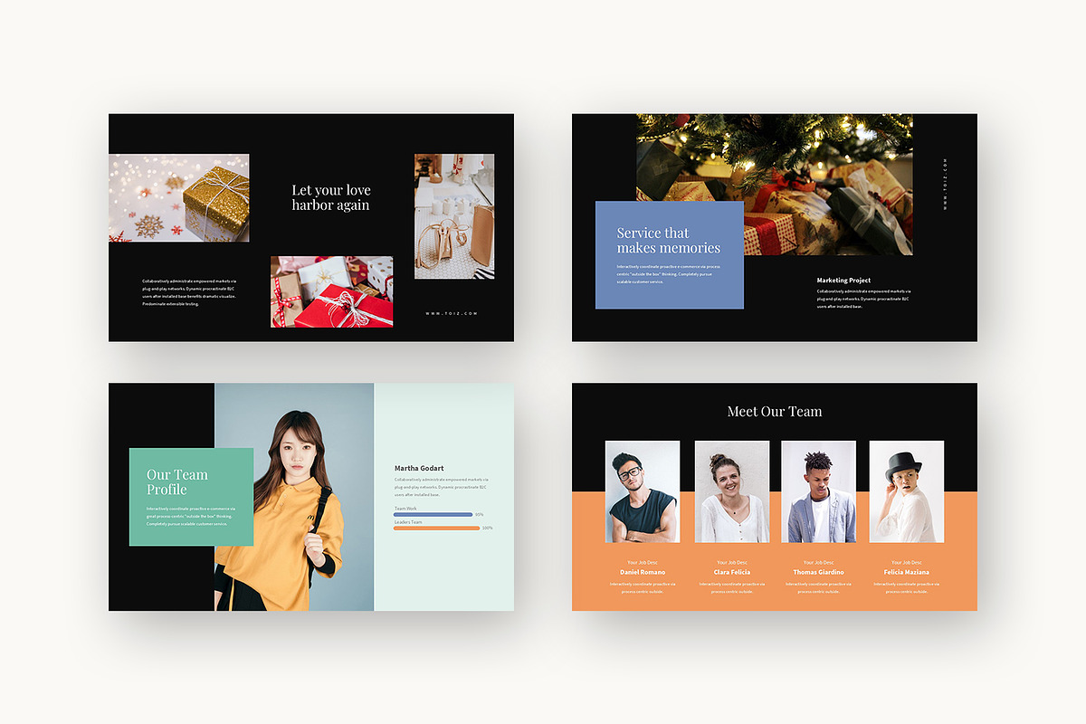Toiz : Gift Business Keynote, a Presentation Template by Punkl Camp (Photo 12 of 16)