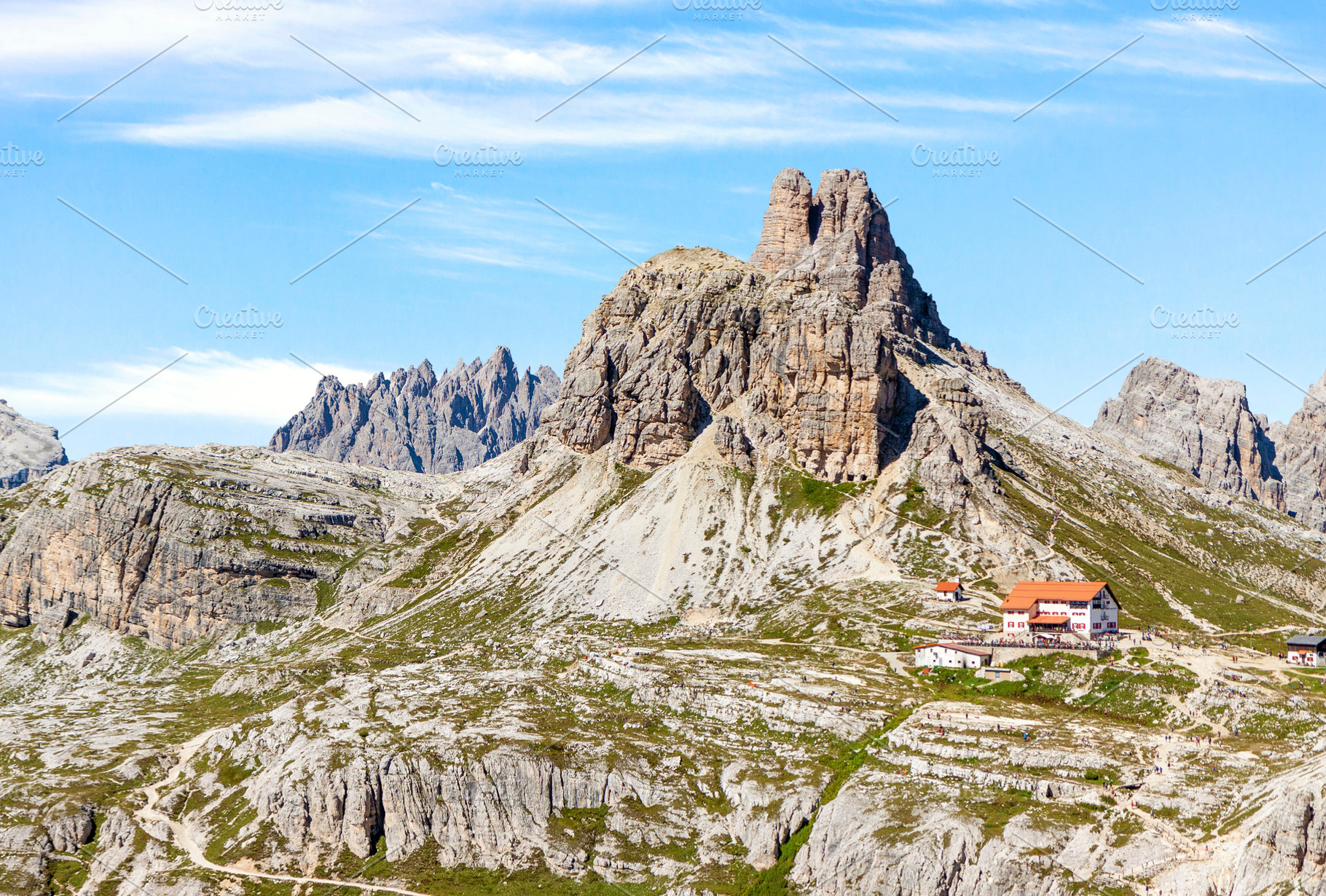 Scenic mountains landscape in Alps, a Nature Photo by BOOCYS
