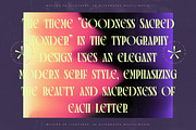Goodness Sacred Modern Serif Font, a Serif Font by timelesstype.co (Thumbnail 3 of 20)