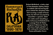 Hammergod Blackletter, a Blackletter Font by TypeClassHeroes (Thumbnail 2 of 16)