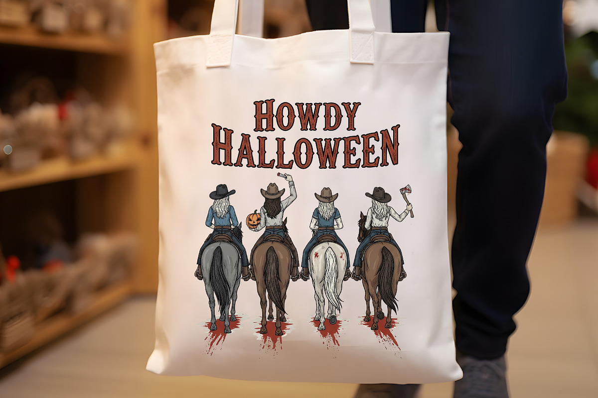 Howdy Halloween Sublimation PNG, an Illustration by Rose Art (Photo 5 of 5)