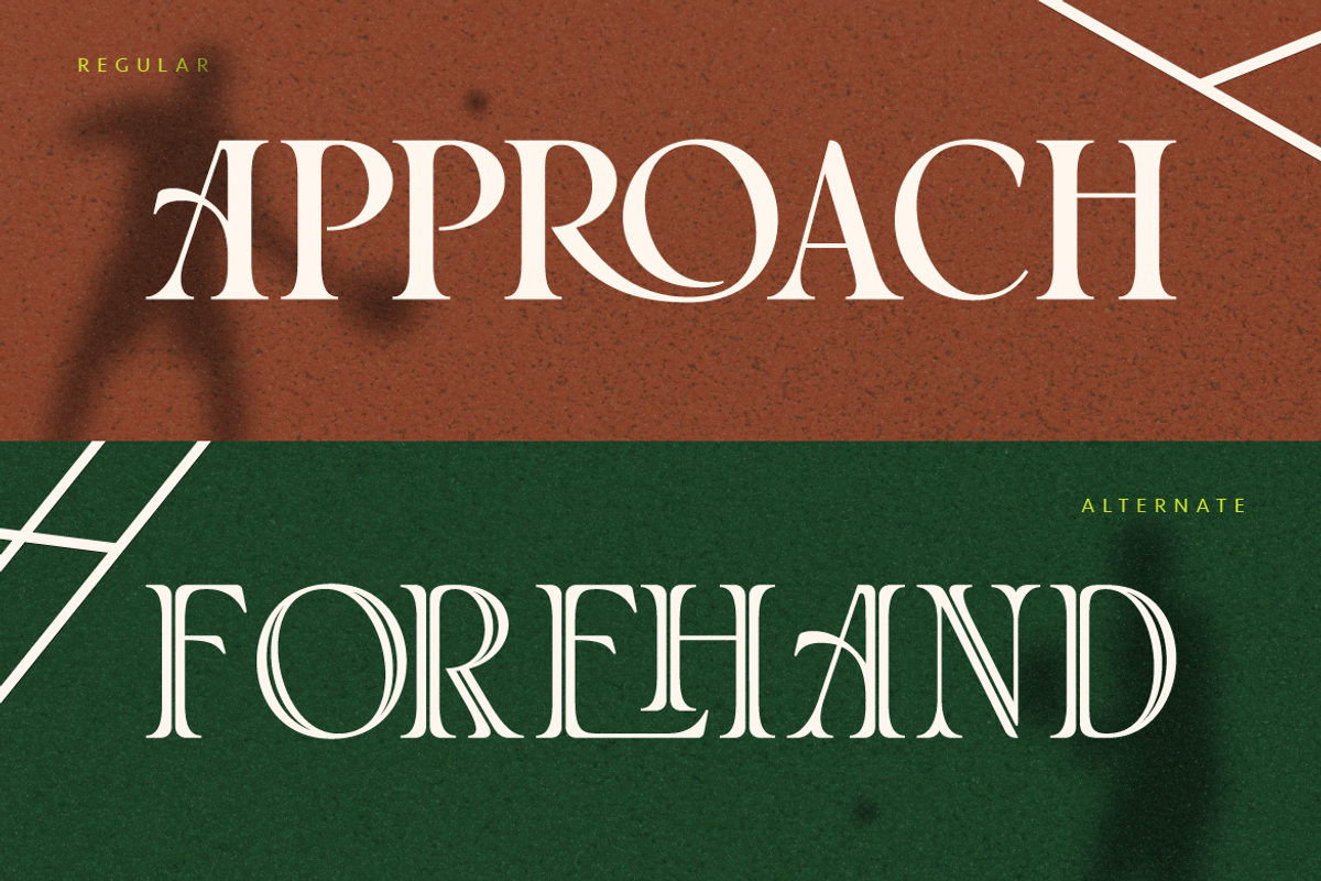 Sahron, a Serif Font by Burntilldead (Photo 4 of 10)