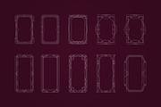 Art Deco Frames, Corners, Deviders, an Object Illustration by VP Fonts (Thumbnail 7 of 10)