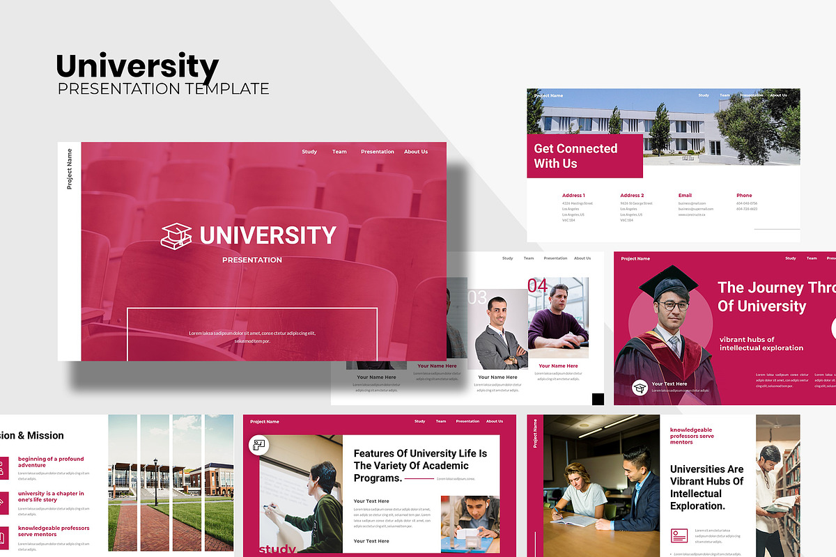 University College Academic GSL, a Presentation Template by Robs Daily Design (Photo 1 of 9)