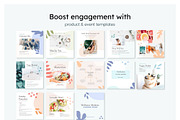 Wellness Instagram Feed Canva, a Social Media Template by Cultive Creative (Thumbnail 10 of 13)