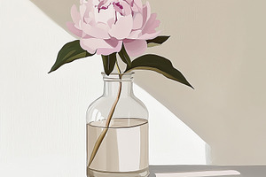 An illustration in watercolor, an Abstract Photo by Imaginarium