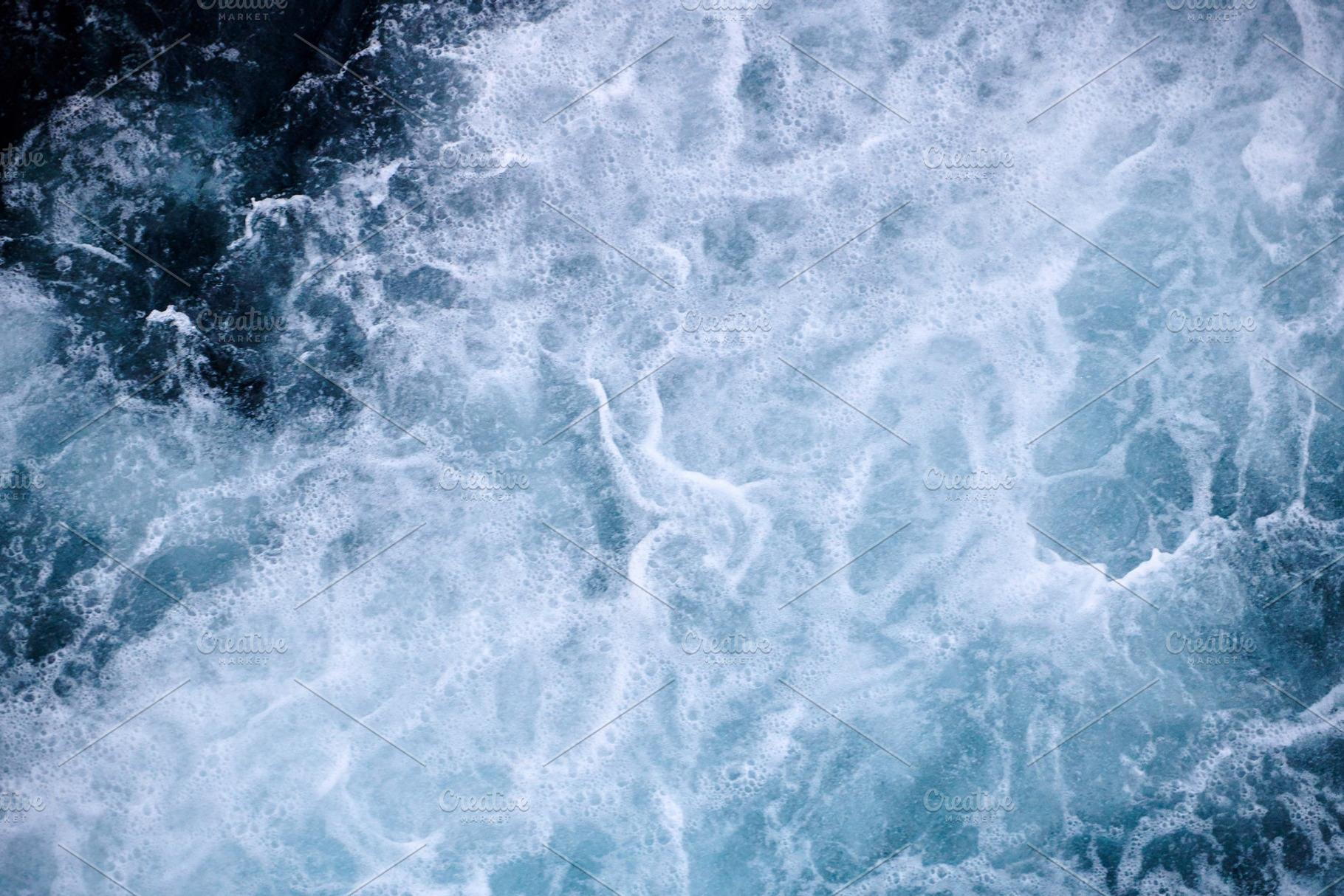 swirling water with air bubbles, a Nature Photo by Fotowunsch - photography 