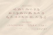 Quentine – Elegant Calligraphy Font, a Script Font by Krismagraph (Thumbnail 8 of 10)