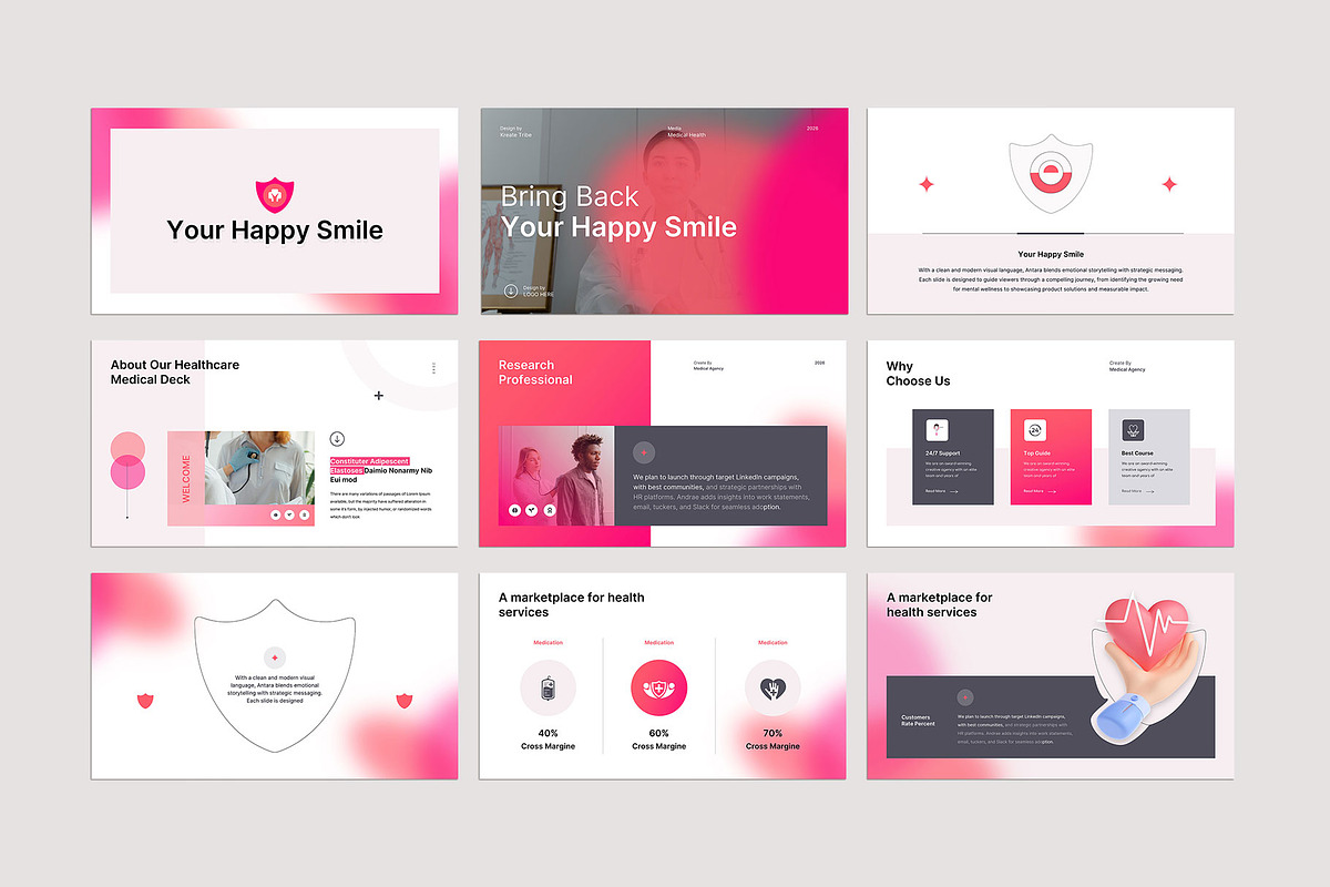 Healthcare Pitch Deck preview 3