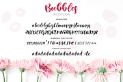 Bubbles Font, a Script Font by Calamar Studio (Thumbnail 3 of 10)