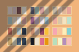 Procreate Boho Color Palettes