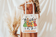 The Golden Ghouls Halloween PNG, an Illustration by DreamCafeArt (Thumbnail 3 of 7)