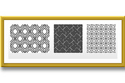 Geometric set of patterns, a Pattern Graphic by RODINA (Thumbnail 2 of 3)