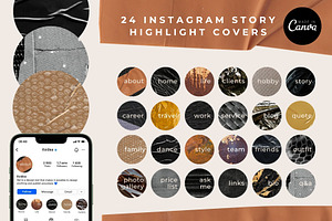 Instagram Highlight Cover Template