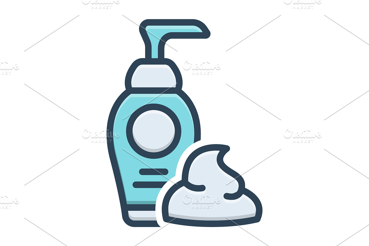 Lotion product color icon, a Duotone Icon by Creative priyanka